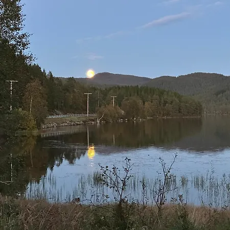 Дом отдыха Storliholmen With 170m Freshwater Line And Trout Fishing Rights Sandvika (Gjemnes)